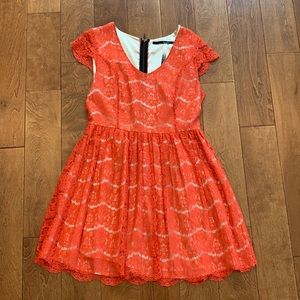 Kensie Floral Lace Dress